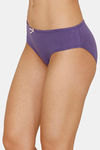 Zivame Anti-Microbial Low Rise Full Coverage Hipster Panty (Pack of 3) - Multicolor — thumbnail 4